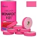 Fluorescent Pink Pricing Labels for Monarch 1131 Price Gun – 8 Rolls, 20,000 Pricemarking Labels – with Bonus Ink Roll