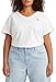 Produktbild Levi's Damen Plus Size V-Neck Tee T-Shirt, Bright White, 1XL