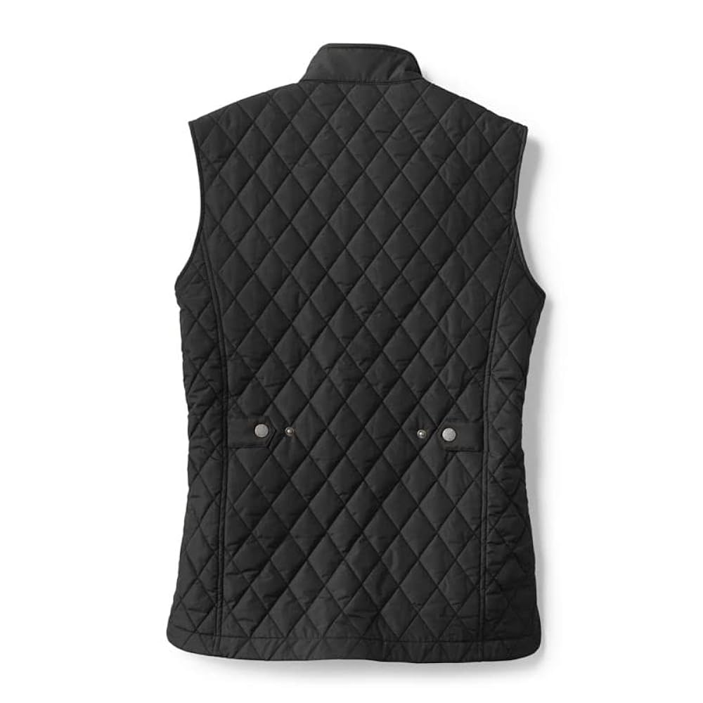 レア 90s orvis black cotton vest 90's Vintage Vest: 90s -Cintas USA- Mens black polyester