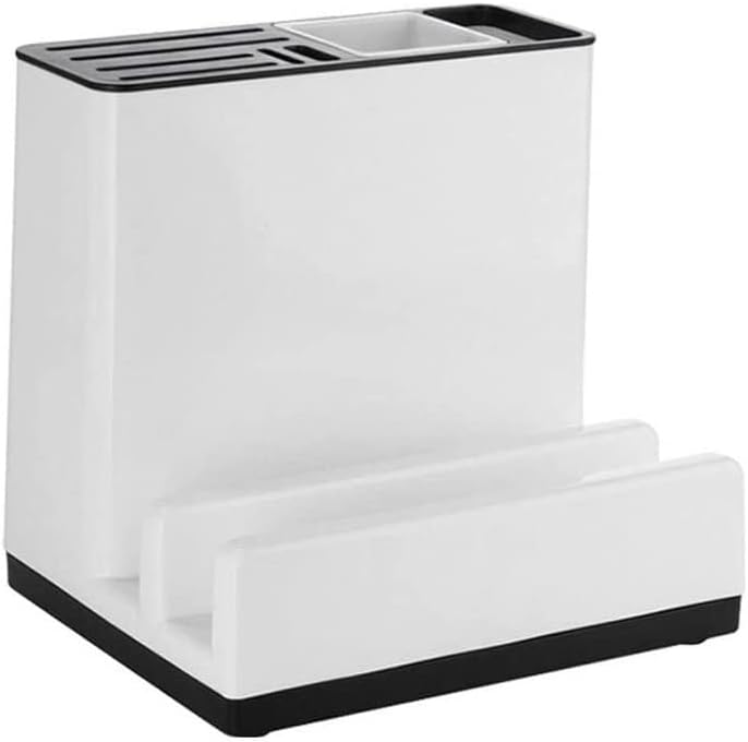 Knife Block Storage Stand Kitchen,Only selling Cutter Holder,Universal Plastic PP Knives Box Multifunctional Tools Organizer