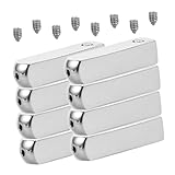 Holibanna 8Pcs Metal Shoelace Tips for Sneakers Hoodies and Pants Durable Replacement Ends for Easy Shoelace and Versatile Applications