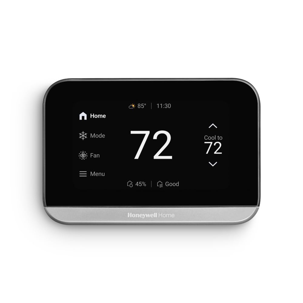 Photo 1 of Honeywell Home X7S Smart Programmable Wi-Fi Thermostat with Humidity Monitoring, 4.3" Customizable Touchscreen Display, Sensor Feature, Energy Star - Works w/Alexa, Matter, Apple, Google