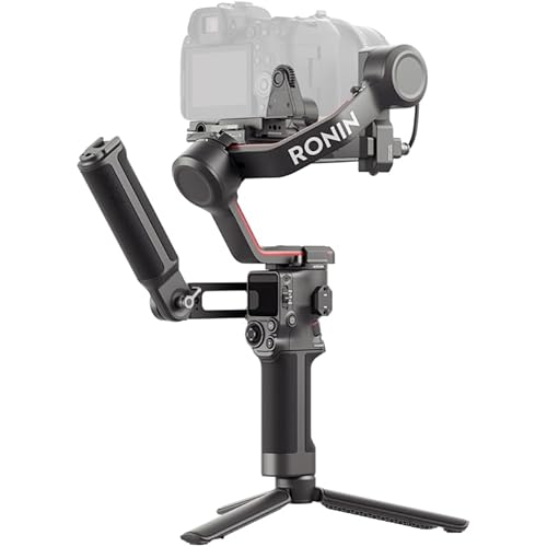 DJI RS 3 Combo, 3-Axis Gimbal Stabilizer for DSLR and Mirrorless Camera for Canon/Sony/Panasonic/Nikon/Fujifilm, 3 kg (6.6 lbs) Payload, Automated Axis Locks, 1.8" OLED Touchscreen, Camera Gimbal