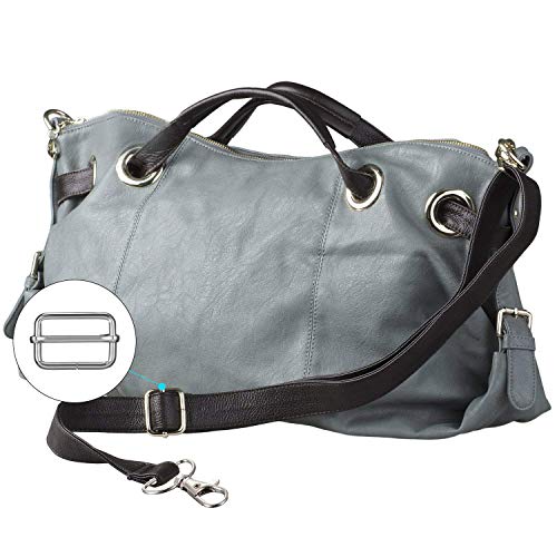 Erkoon 30 Pieces Slide Buckle 1 Inch Metal Triglide Slides Rectangle Adjustable Webbing Slider For Purse Making Bag Making Making Diy Accessories Silver #TOP5