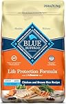 Blue Buffalo Life Protection Formula Large Breed Dog Food – Natural Dry Dog Food for Adult Dogs – Chicken and Brown Rice – 11.7 Kg Bag