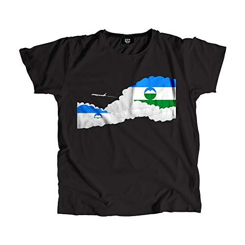 T-shirt flight Kabardino-Balkaria airport vêtement aviation unisexe tendance