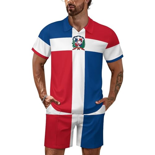 Survêtement Salvador homme : polo et short 2 pièces confortable avec poches