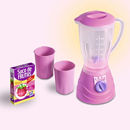 Cook House Liquidificador Zucatoys Rosa E Lilás