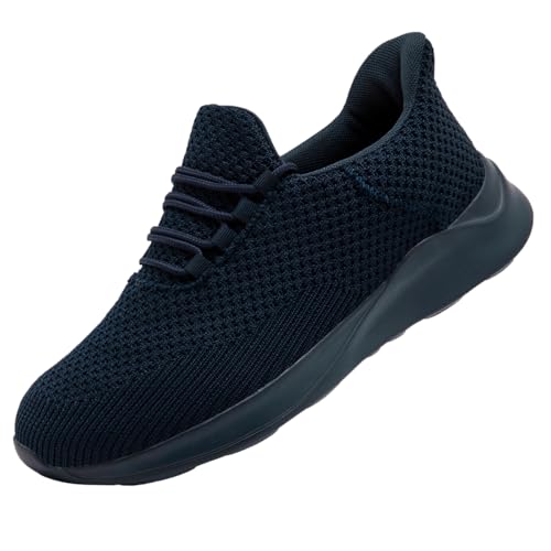 Image of DLWKIPV Womens Walking Running Shoes Tennis Slip On Sneakers Gym Workout Sport Lightweight Breathable Mesh Comfortable Casual