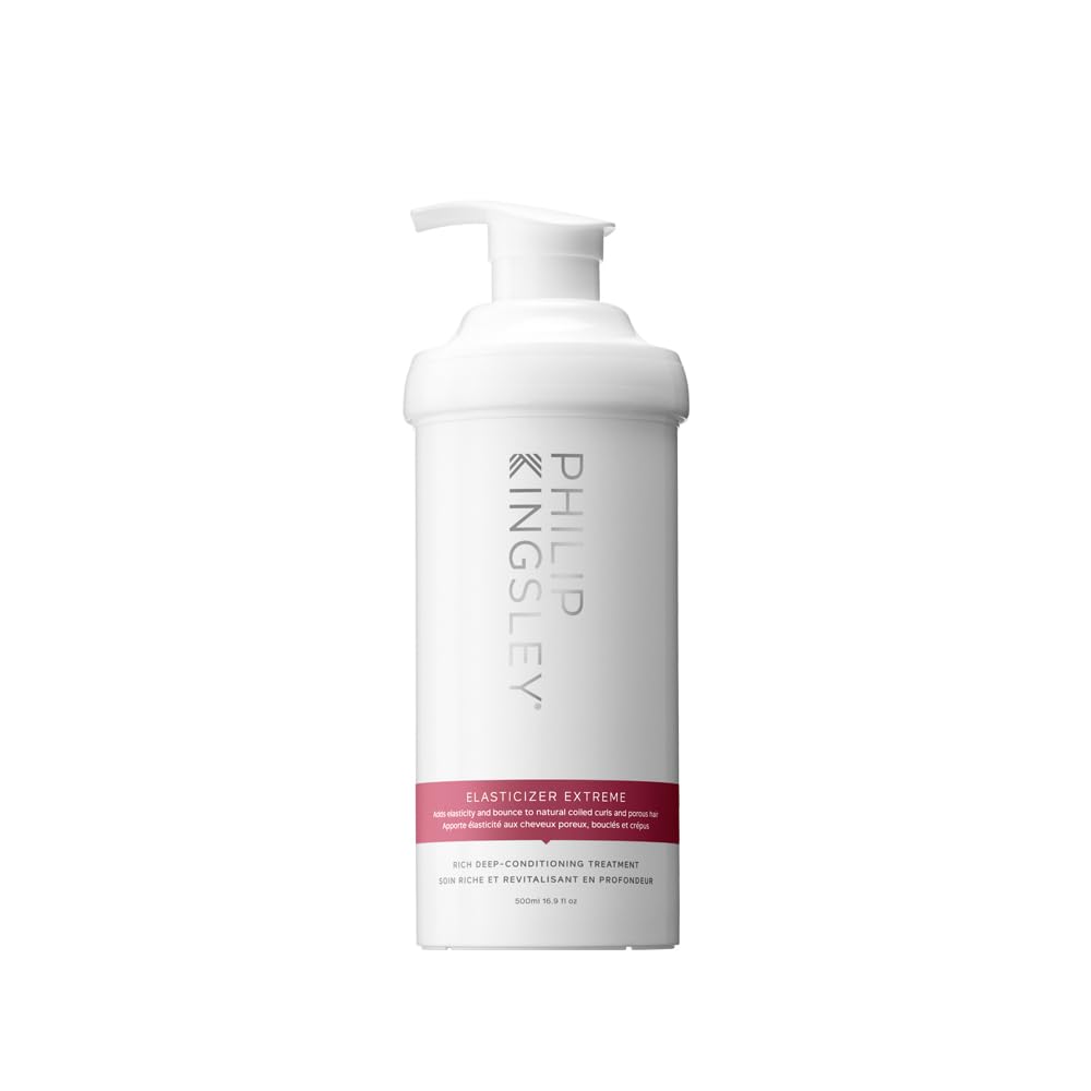Philip Kingsley | Tratamiento reparador de mascarilla capilar acondicionamiento profundo Elasticizer Extreme Rich | Pre Champú Mascarilla Acondicionadora Profunda | 500ml