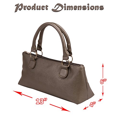 Image of Primeware Wine Clutch Bag (Thermal Insulated) Trendy Women's Carry Tote | Holds Red & White 750mL Bottles | Trendy Fashion | Incl. Portable Waiter-Style Corkscrew