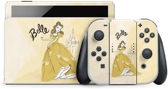 Skinit Decal Gaming Skin Compatible with Nintendo Switch OLED (2021) - Officially Licensed Disney Princess Rapunzel Art Design
