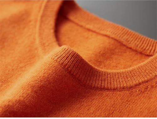 Rfmfkkg Wool Sweater for Men Pullover Loose Casual Knitting Sweater Crewneck Knit Pullover Sweater4