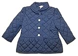 100% algodón. Polo_Ralph Lauren F40 - Abrigo Acolchado para niñas y bebés Azul Azul 18 Meses