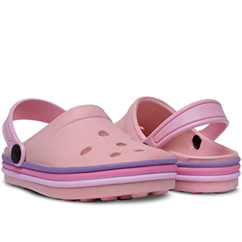 Sandália Infantil Babuche Tira Unissex 12.01 - Rosa - 25/26