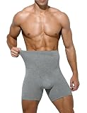 Arjen Kroos Herren Kompression Boxershorts Hohe Taille Body Shaper Kompressionshosen Shapewear Figurformende Unterwäsche