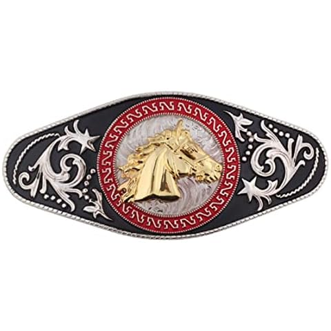 Longcreek Viking Horse Head Belt Buckle Cover