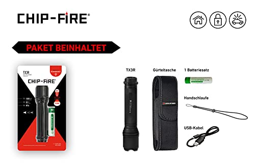 Ledlenser Chip Fire TX3R Şarjlı El Feneri