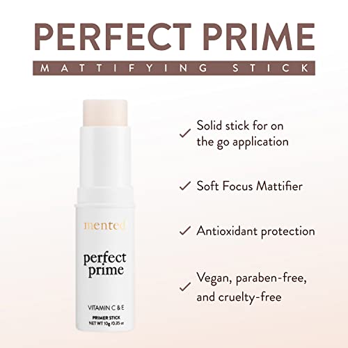 Mented Cosmetics Primer Face Makeup - Perfect Primer - Foundation Free Mattifying Primer Stick - Hydrating Makeup Primer For Face #TOP2