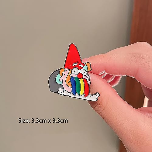 Image of Cute Enamel Pins Cartoon Lapel Pin Brooch Badge for Backpack Jackets Funny Tiger Pins for Gift Anime Enamel Pin for Clothing Hat Decoration