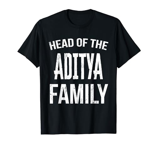 Jefe De La Reunión De La Familia Aditya Camiseta