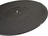 Isolate IT 6 mm Black Sorbothane Turntable Mat for DJs and Audio Professionals