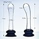 19 cm kleiner realistischer Glasdildo, Süßer Analplug für Erwachsene, Mit Silikon-Saugfuß, Kompakter Mini-Dildo für Anus G-Punkt- und Prostatamassage, ideal für unerfahrene Nutzer und Paare