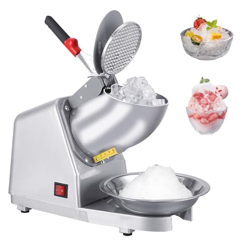 Machine électrique à glace pilée, broyeur à glace...