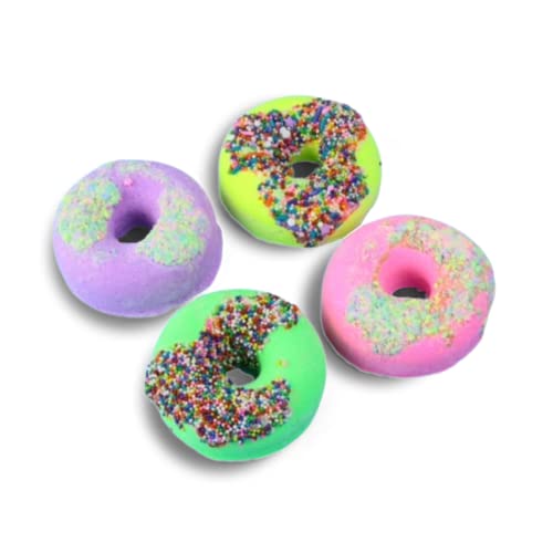 Bath Bombs Set, Relaxing Bath Bombs Made With Essential Oils, Bubble Spa. Women's Bath Bombs: Gifts For Her. 4 Bath Bombs That Fizzy To Moisturize Dry Skin Feelin' Happy Mood Bath Bomb Set #TOP23