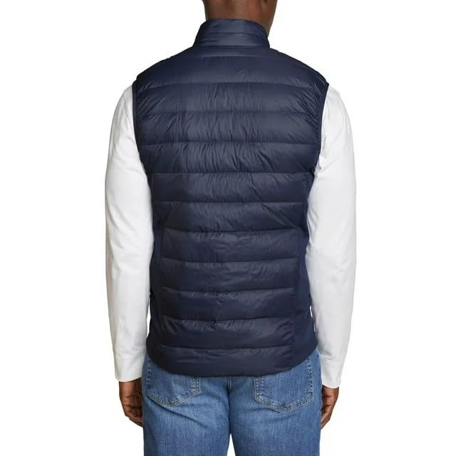 Eddie Bauer Men's Down Puffer Vest (Blue, Large)3