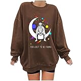 Damen Langarm Cold Shoulder T-Shirt mit Herbst Basic Shirts Freizeit Oberteile Weiche Kleidung Langarmshirt Lässig Basic Bluse Einfarbig