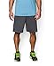 Under Armour Men's Raid 8-inch Shorts , Carbon Heather (090)/Black , X-Large