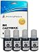 Produktbild 4 SCHWARZ Tinten für Epson EcoTank ET-2700, ET-2750, ET-3700, ET-3750, ET-4750 | kompatibel zu Epson 102 C13T03R140 | Tintenflaschen zum Nachfüllen