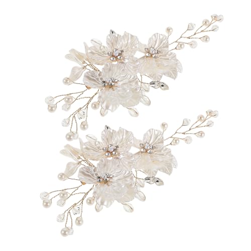 Horquillas de perlas boda pinzas brillantes novias accesorios peinados nupciales damas de honor
