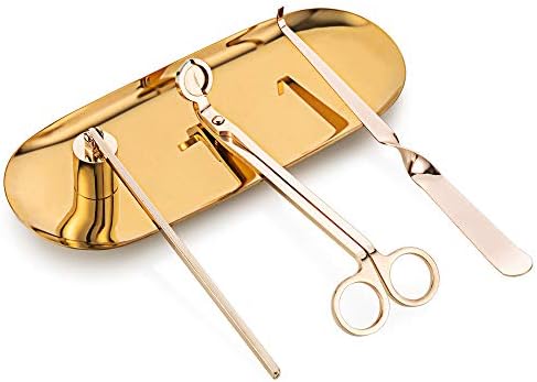 ZYOOO Candle Snuffer Accessory for Putting Out Extinguish Candle Wicks Flame Safely - for Gifts(Red Bronze Color)