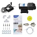 Geekpure Reverse Osmosis Booster Pump Kit with Transformer + High and Low Pressure Switches + Fittings for 50-150 GPD RO System