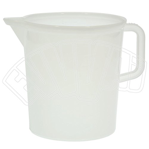 Caraffa Graduata HENDI 5L Impilabile - Misurino Con Scala, Polipropilene, Lavastoviglie Safe