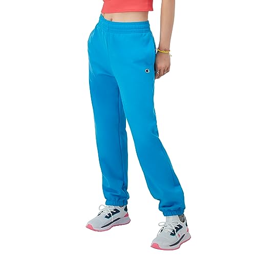 Image of Champion Women's Cinched-Bottom Fleece Sweatpants, Oversized Fit, Midweight