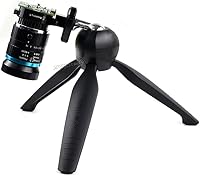 Vista 8 de Trípode portátil ligero para cámara Raspberry Pi HQ, soporte de teléfono con rotación de 360°, fácil de usar @XYGStudy