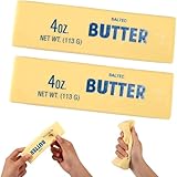 Giant Butter Squishy – Jumbo Squishy Butter Stick, Large & Mini Squeezy Butter Toy, 14oz Stress Relief Slow Rising Fun (2pcs)