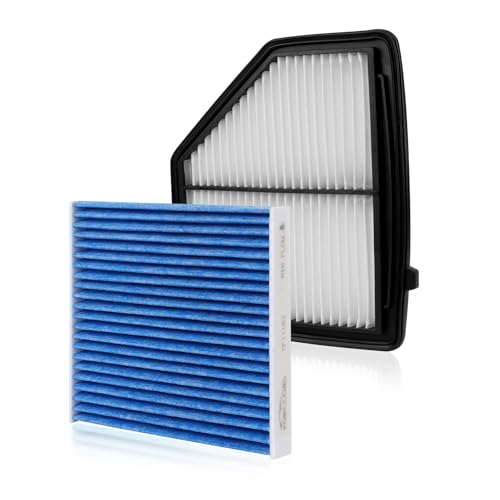 Image of Cabin & Engine Air Filter Combo Fit for Honda HR-V HRV 2016-2022 (1.8L Gas) Activated Carbon Cabin Filter Replace#CF11182 CA12052 Air Filter Car Accessories