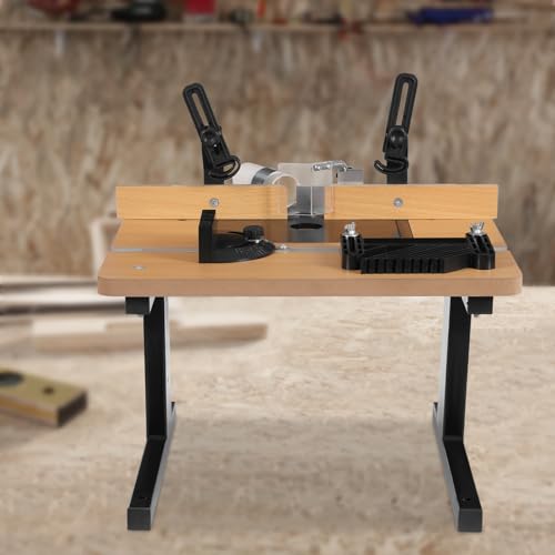 Router Table Woodworking Router Table with Stand & Adjustable Fence Benchtop Router Table for Wood Router - Image 6