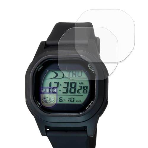 MotoMoto �t�B���� CITIZEN Q&Q SmileSolar Champion �\�[���[�e�b�N (D00A) (2���Z�b�g) �p 9H (�����K���X �����̍��d�x) �ی�t�B���� �������Ŕ����� ���{��