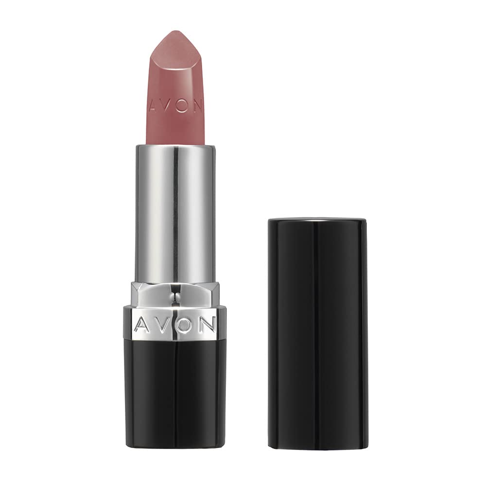 AvonUltra Satin Lipstick Blush Nude with Vitamin E, Avocado Oil and Sesame Oil for Creamy Rich Colour with a Satin Finish