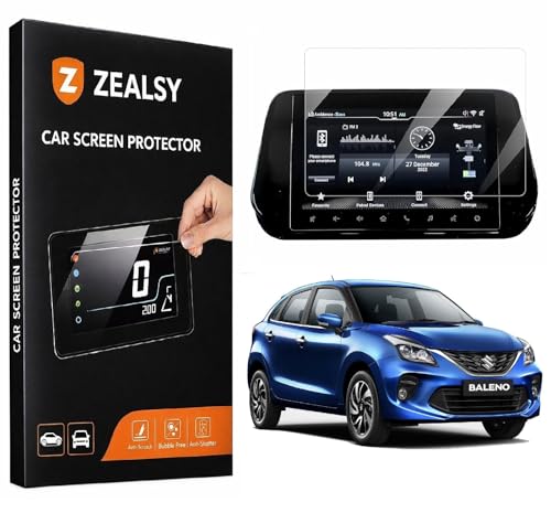 Image of Screen Guard Protector Compatible For MARUTI SUZUKI BALENO ALPHA 9 Inch Infotainment System Touch Accessories (Baleno, 9 Inch)