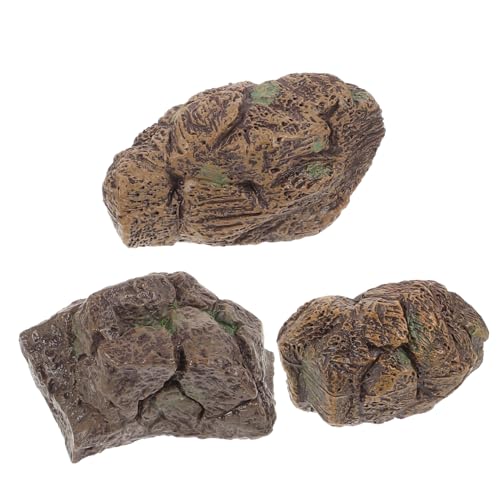 Toddmomy 3 Piezas Decoración Macetas De Piedra De Guijarros Decorativos para Macetas para Jardín y Acuarios Guijarros Reutilizables para