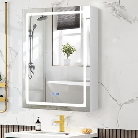 VOWNER Armoire Miroir de Salle de Bain Cover