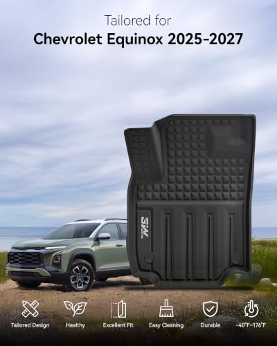 Image of 3W Floor Mats for Chevy Equinox & GMC Terrain 2025-2027(Not for Equinox EV)