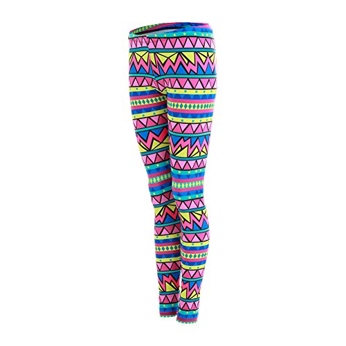 Alexandra Collection Youth Retro Totally Rad Athletic Leggings3