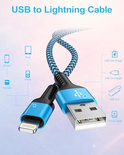 MFi Certified 2-Pack Lightning Cable